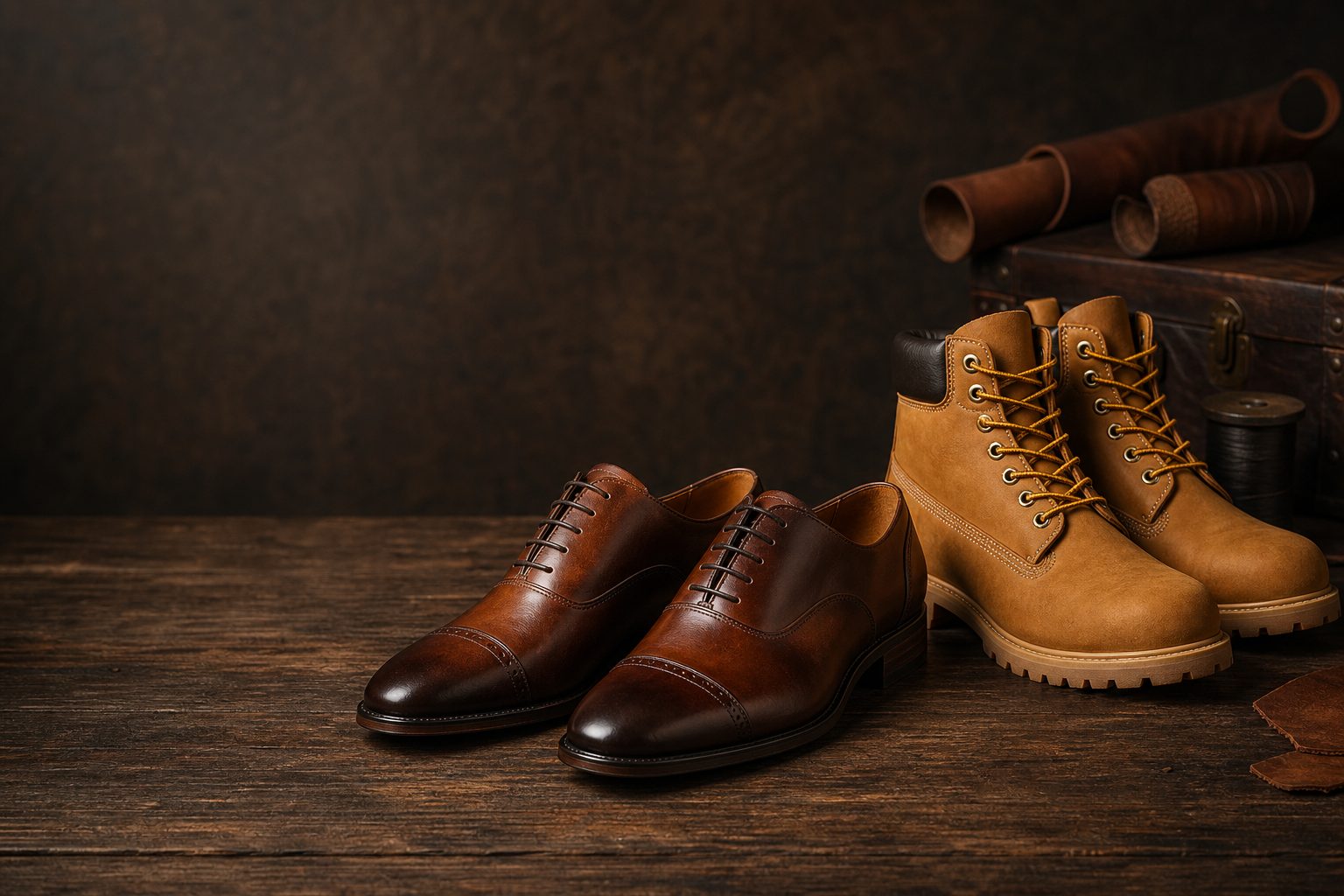 ProWalk leather shoes OEM